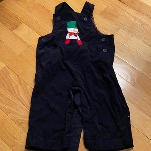 Snowman overalls